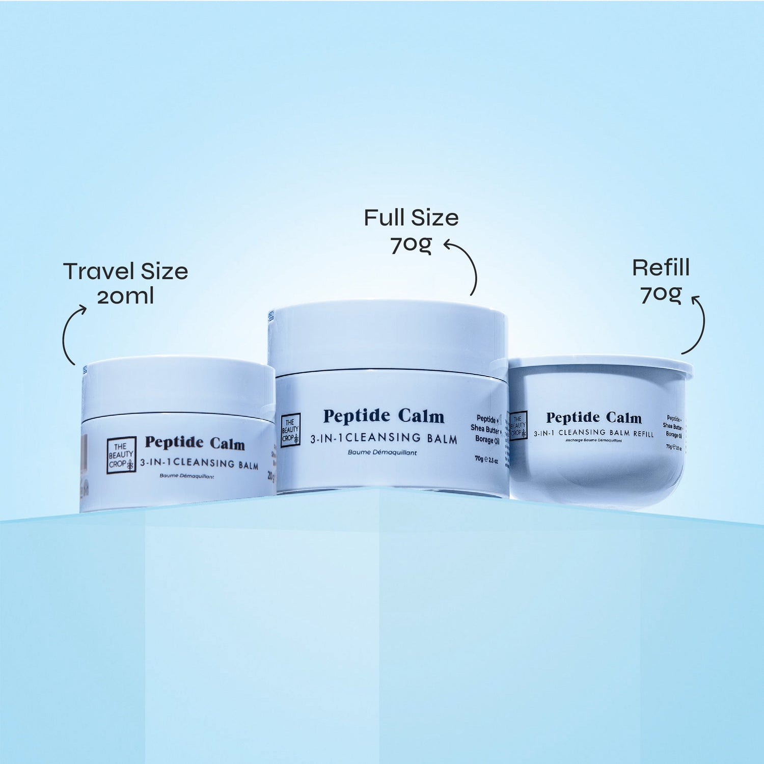 Peptide Calm Make-up Melting Collagen Boosting Cleansing Balm
