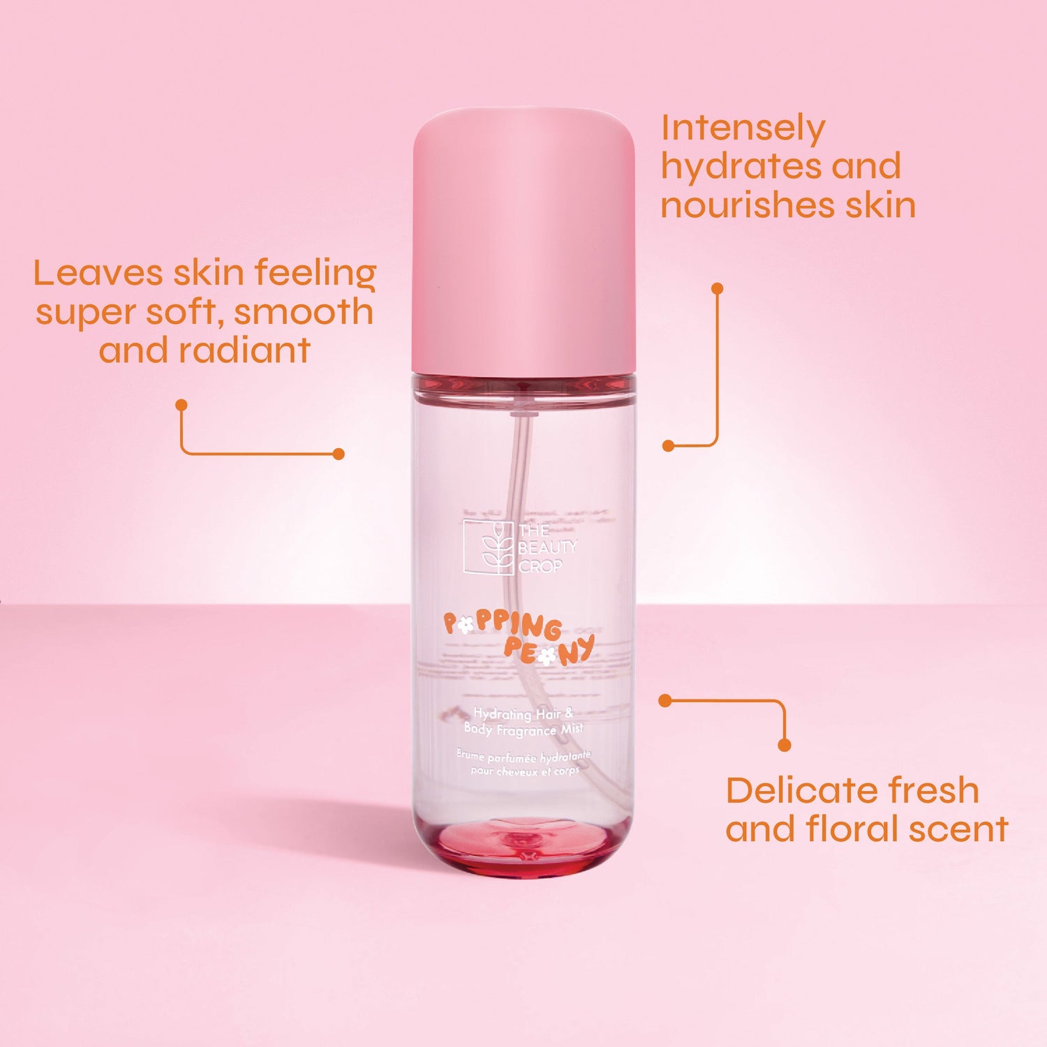 Popping Peony Hydrating Floral Hair & Body Fragrance Mist