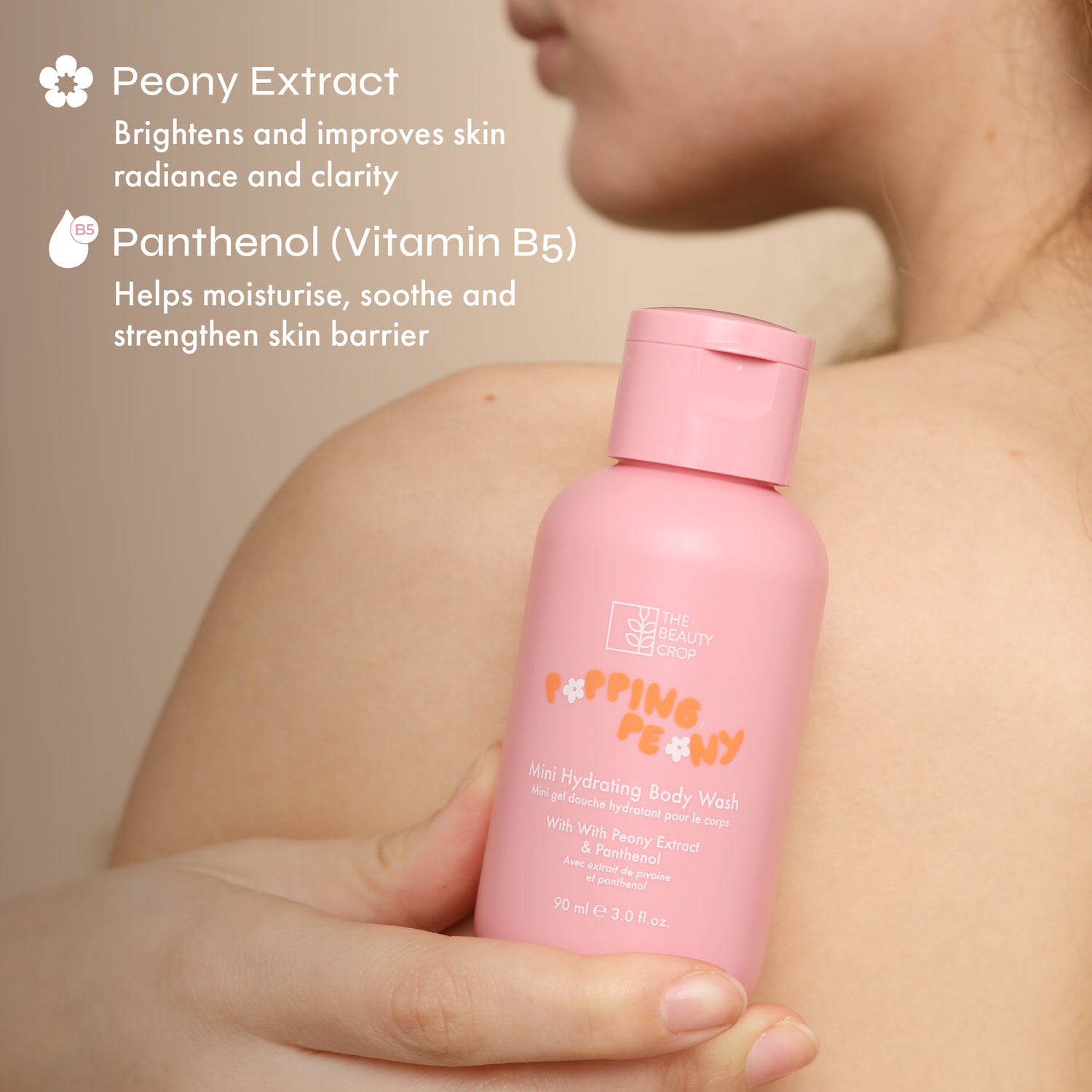 Mini Popping Peony Calming & Strengthening Skin Barrier Body Wash