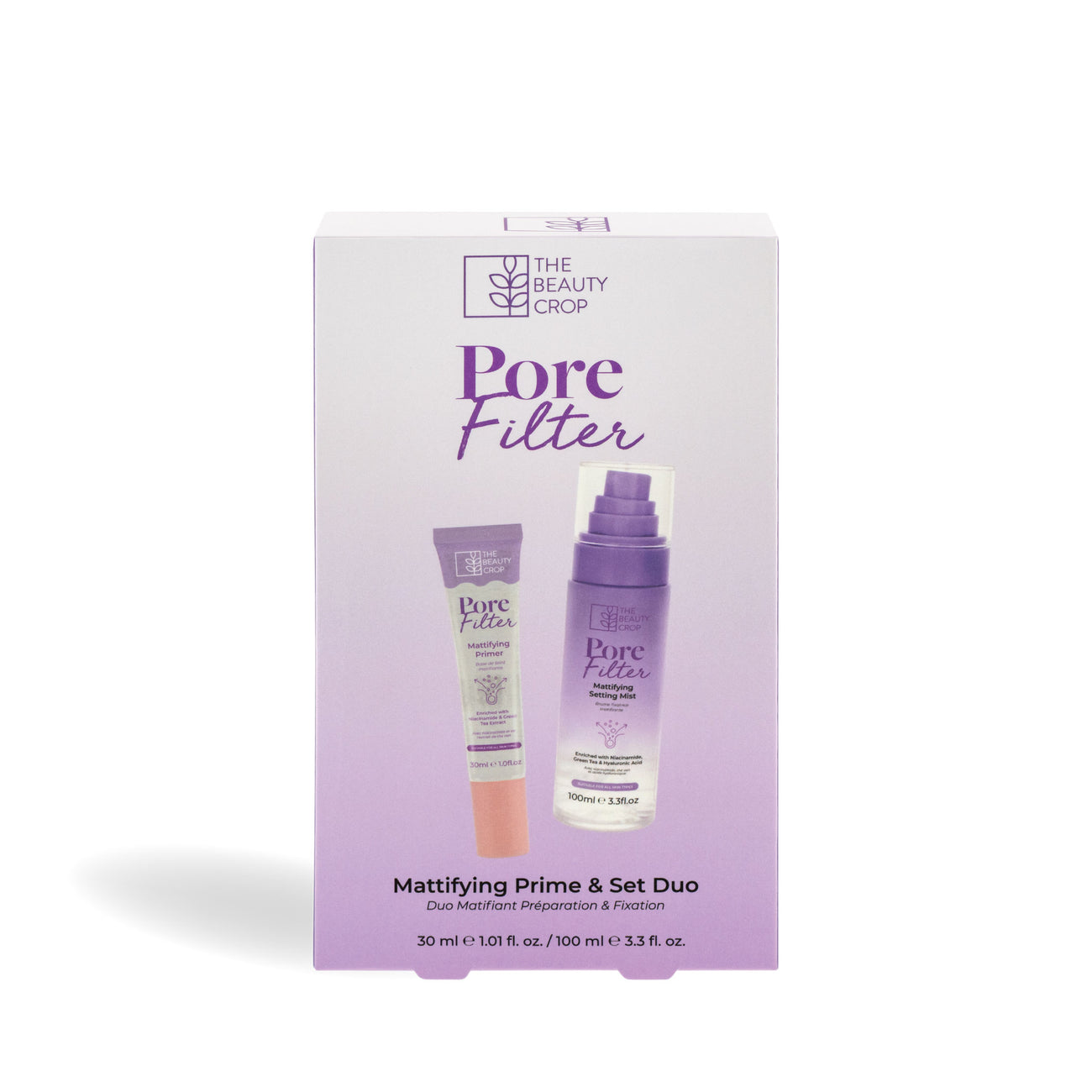 PoreFilter Mattifying Mist and Pore-Blurring Primer Boxed Duo