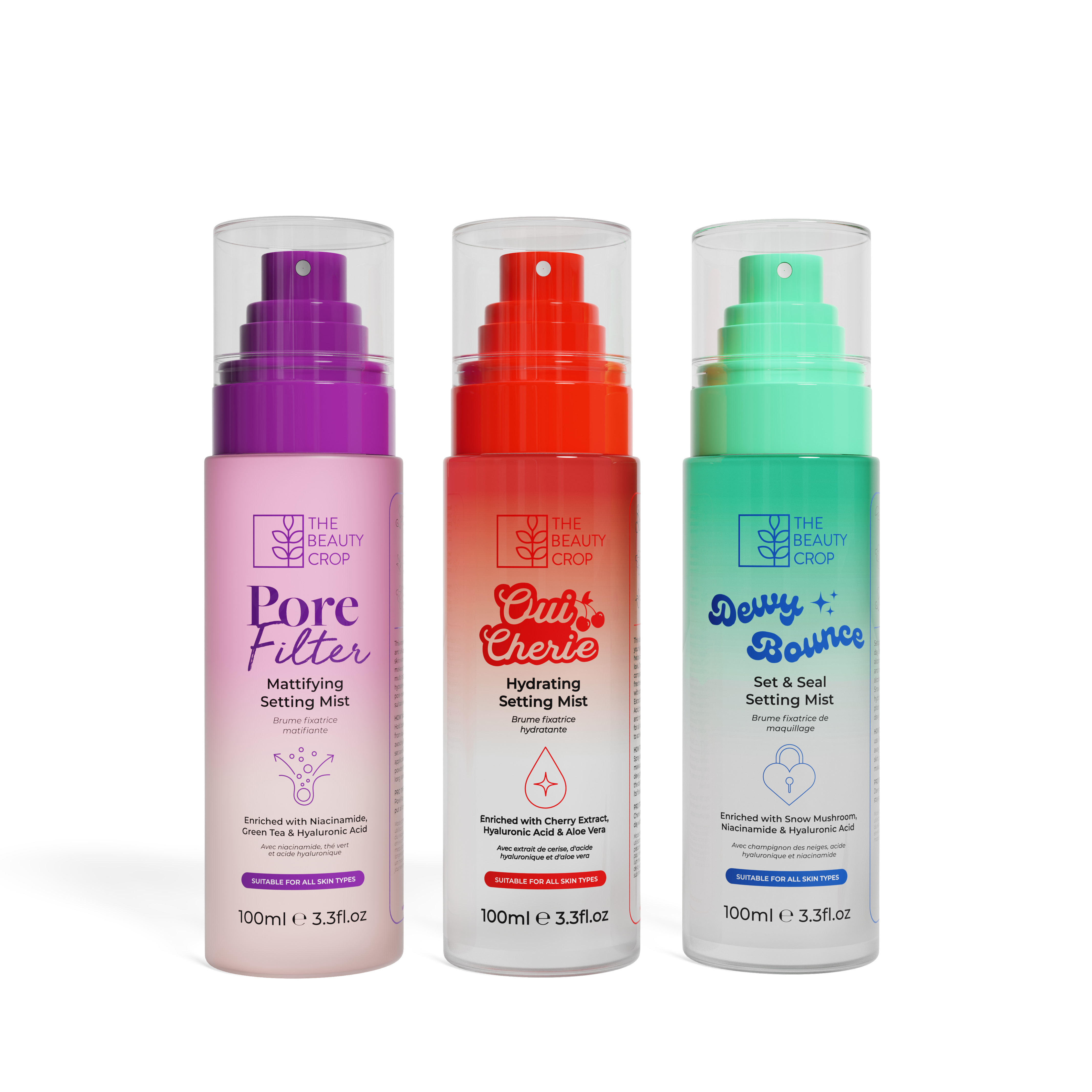 Make-up Setting Mist Viral Favourites Trio