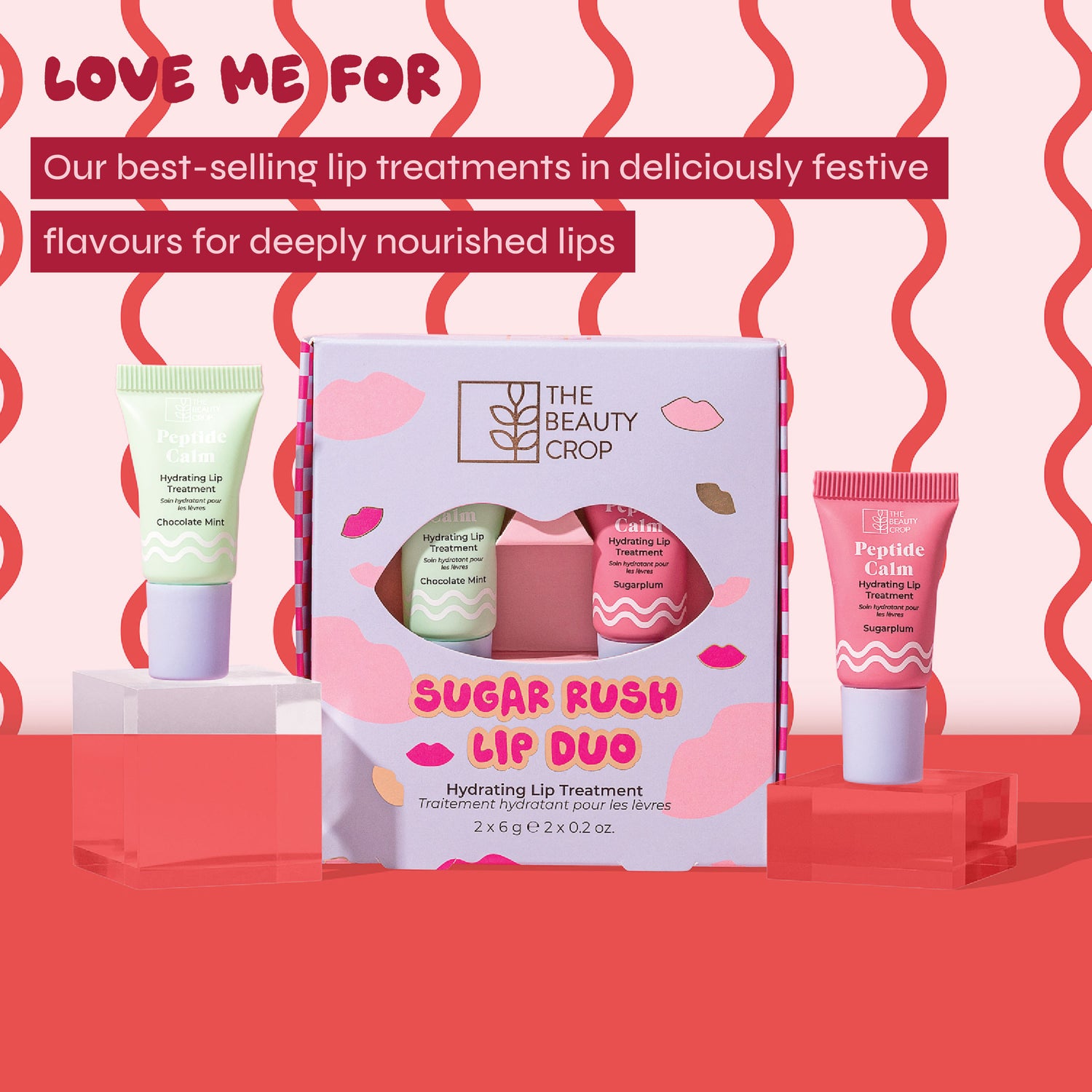 Sugar Rush Peptide Lip Treatment Duo