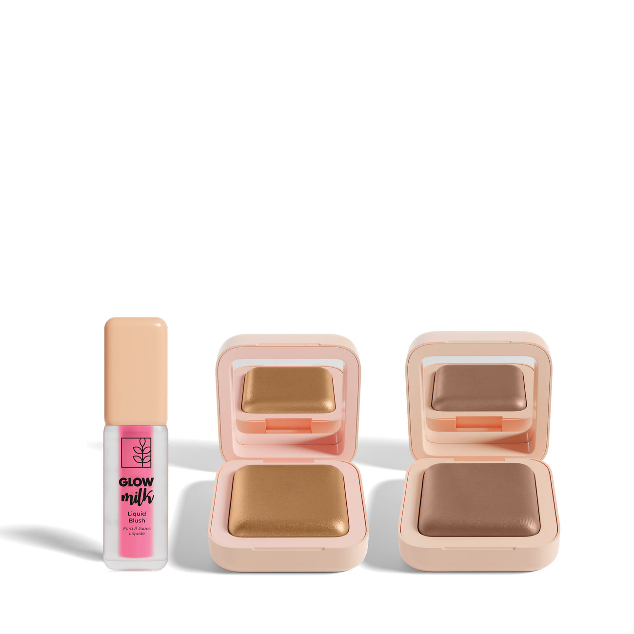 Deep Sunset Blush Trios