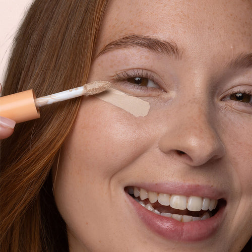 <div class="metafield-rich_text_field"><p>Add a small dot of concealer to the inner corner of your eye awaken your eyes! Also, add a small dot to your brow arch to give the ultimate lift. </p><p></p><p>PRO TIP: Use our F210 Vitamin Babe concealer brush to buff in your concealer for the ultimate flawless finish. </p></div>
