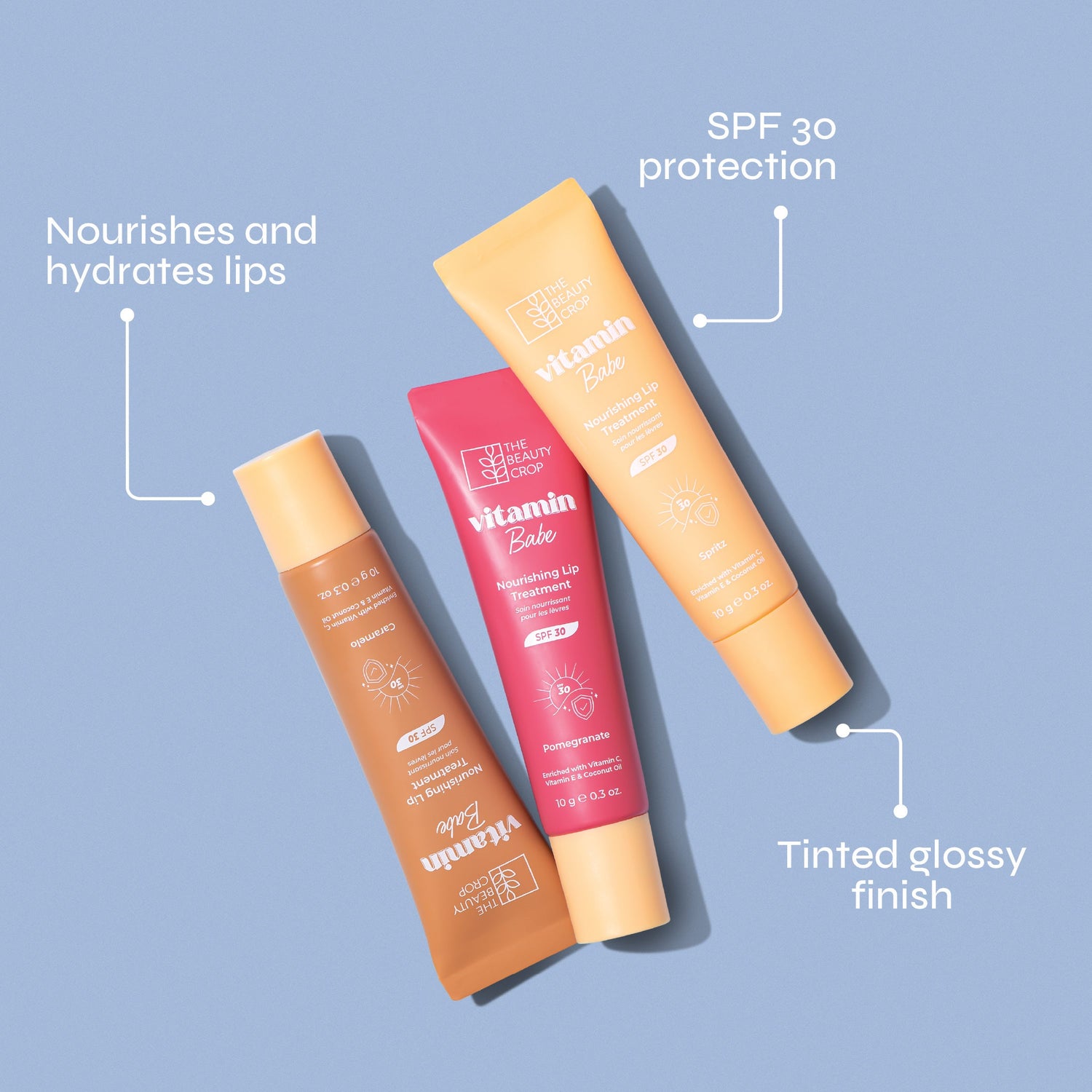 Vitamin Babe Nourishing SPF 30 Lip Treatment with 10 Vitamin Blend