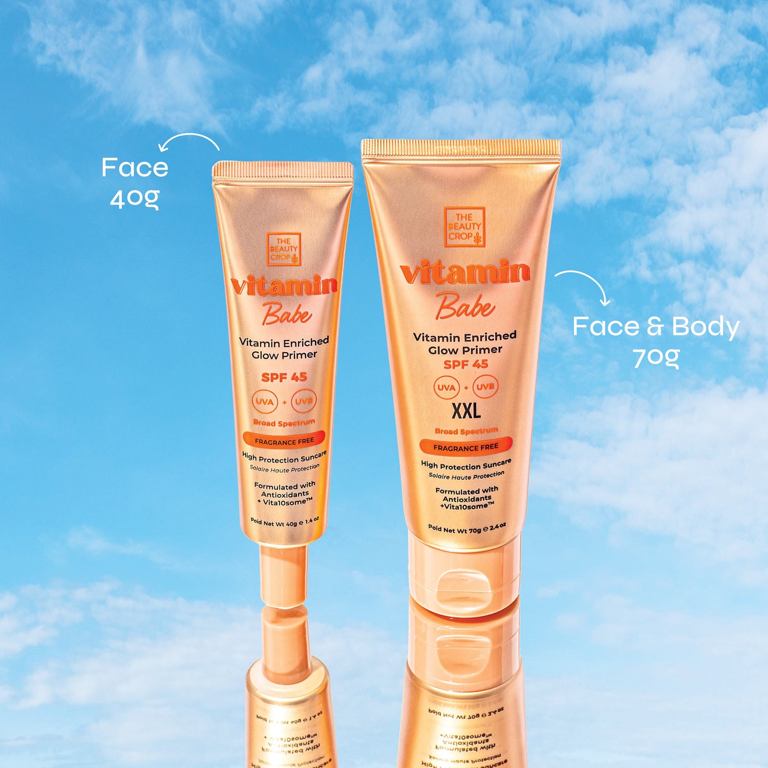 Vitamin Enriched SPF 45 Moisturising Glow Primer