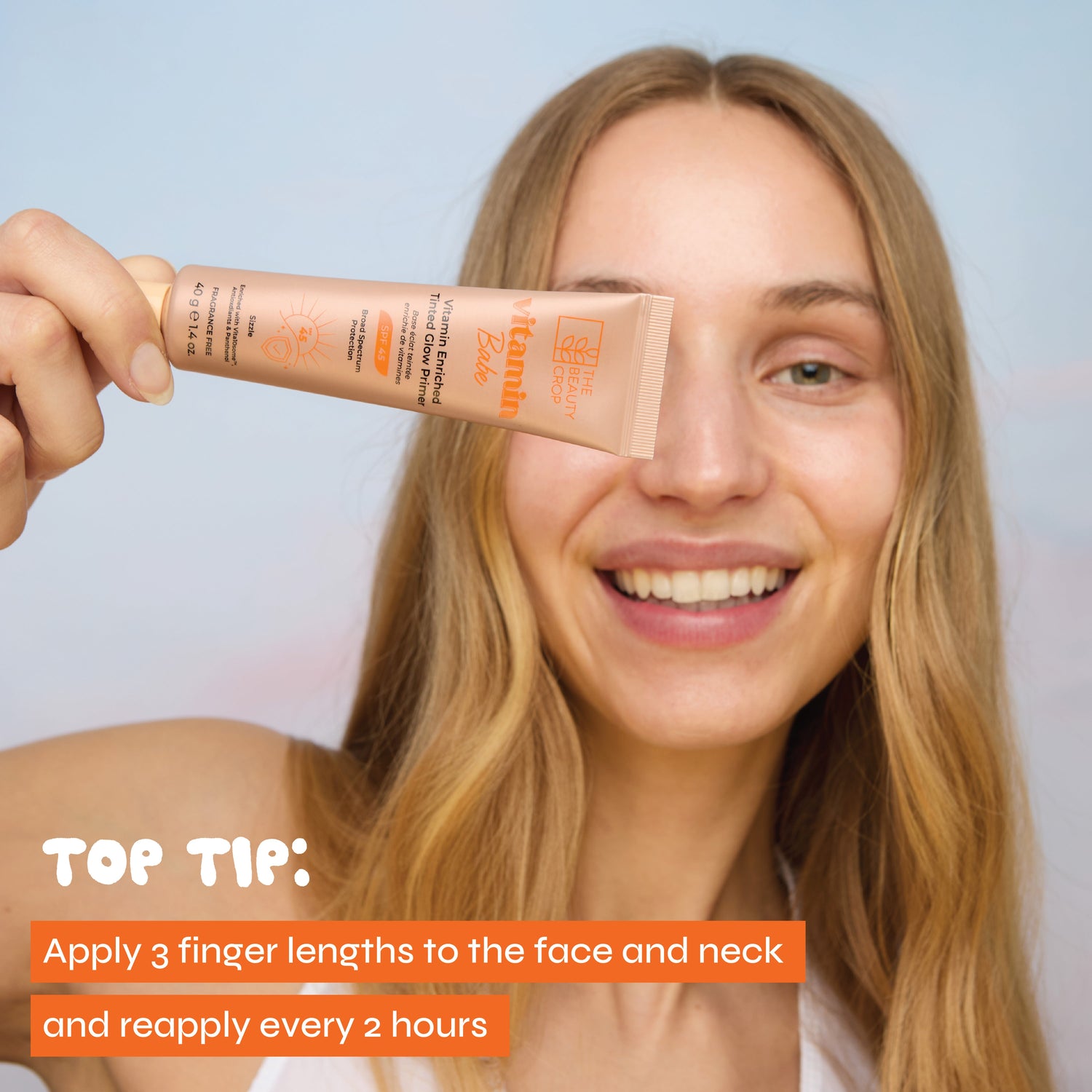 Vitamin Enriched SPF 45 Moisturising Glow Primer