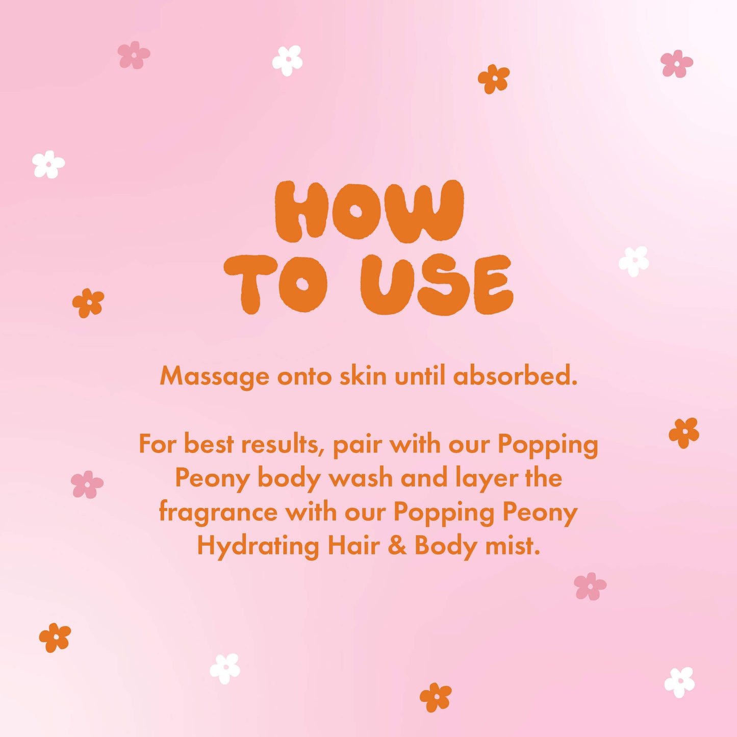 Mini Popping Peony Body Cream