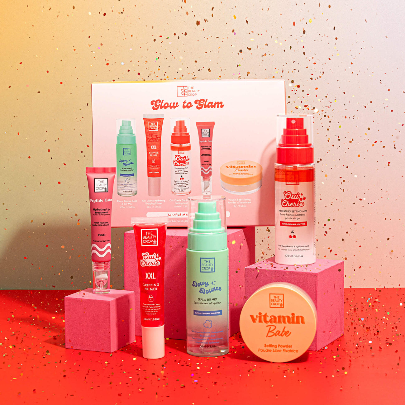Glow to Glam 5-Step Routine Make-up Set