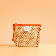 Neutral-toned pochette