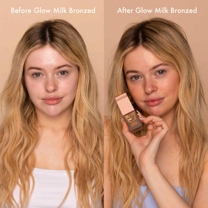 Before Glow Milk Bronzed
After Glow Milk Bronzed