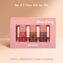 Glow Milk Lip Oil Set of 3