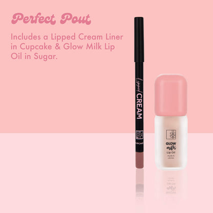 Lip Glass Kit - Cream Lip Liner & Lip Oil Set