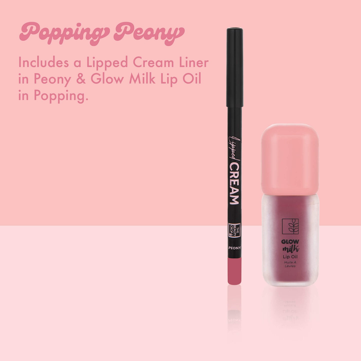 Lip Glass Kit - Cream Lip Liner & Lip Oil Set