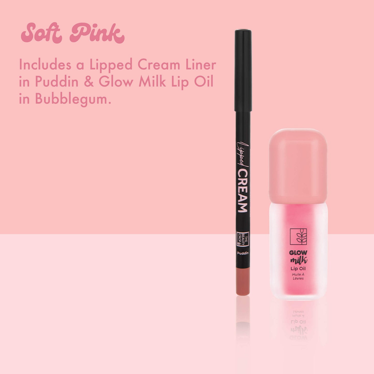 Lip Glass Kit - Cream Lip Liner & Lip Oil Set