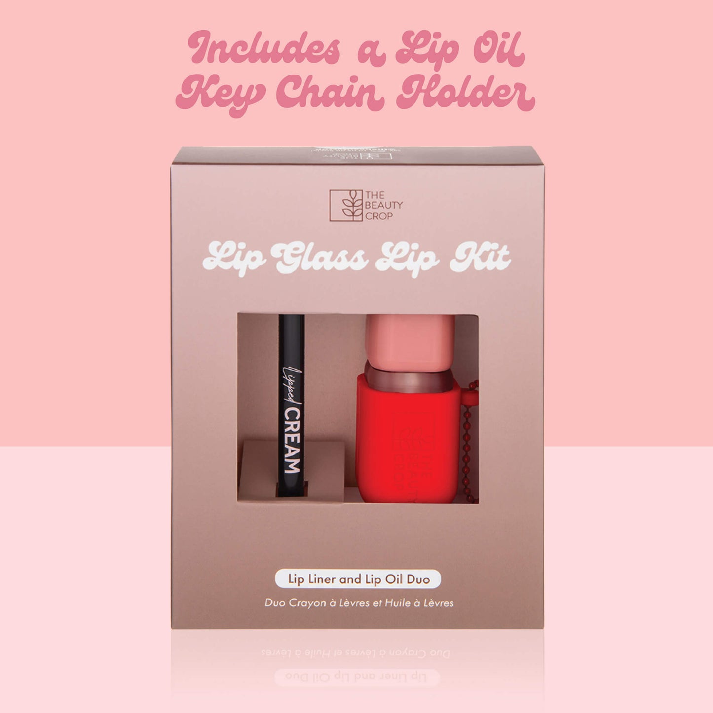 Lip Glass Kit - Cream Lip Liner & Lip Oil Set