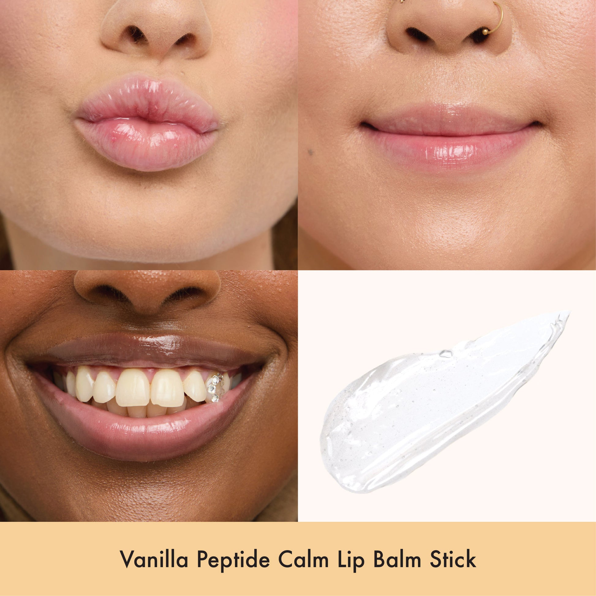 Peptide Melting Lip Balm - Set of 3 (With Keychain)