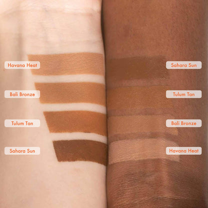 vitamin babe cream bronzer swatches