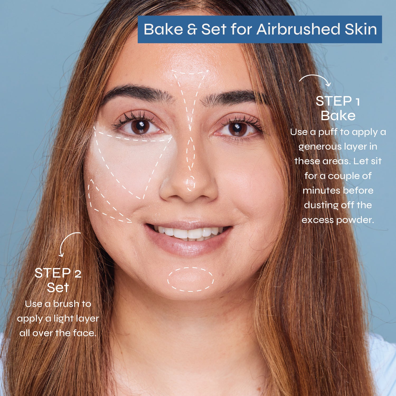 Weightless Wonder 4 Colour Airbrush Setting Powder